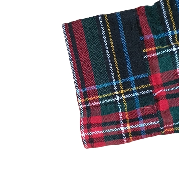 Carhartt WIP Vigo Shirt Size Medium Red Flannel Tartan Check Plaid Long Sleeved - Picture 2 of 10